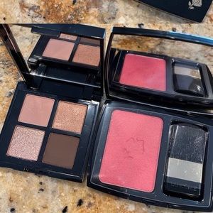 Lancome blush and 4-shade eyeshadow